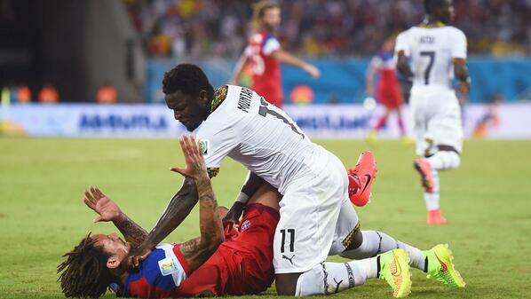 FIFA World Cup, World Cup 2014, Ghana, USA< Sulley Muntari, Jermaine Jones